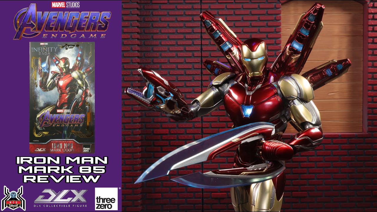 threezero DLX IRON MAN MARK 85 LXXXV Avengers Endgame Infinity