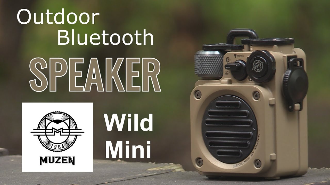 MUZEN Wild Mini Bluetooth Speaker - YouTube