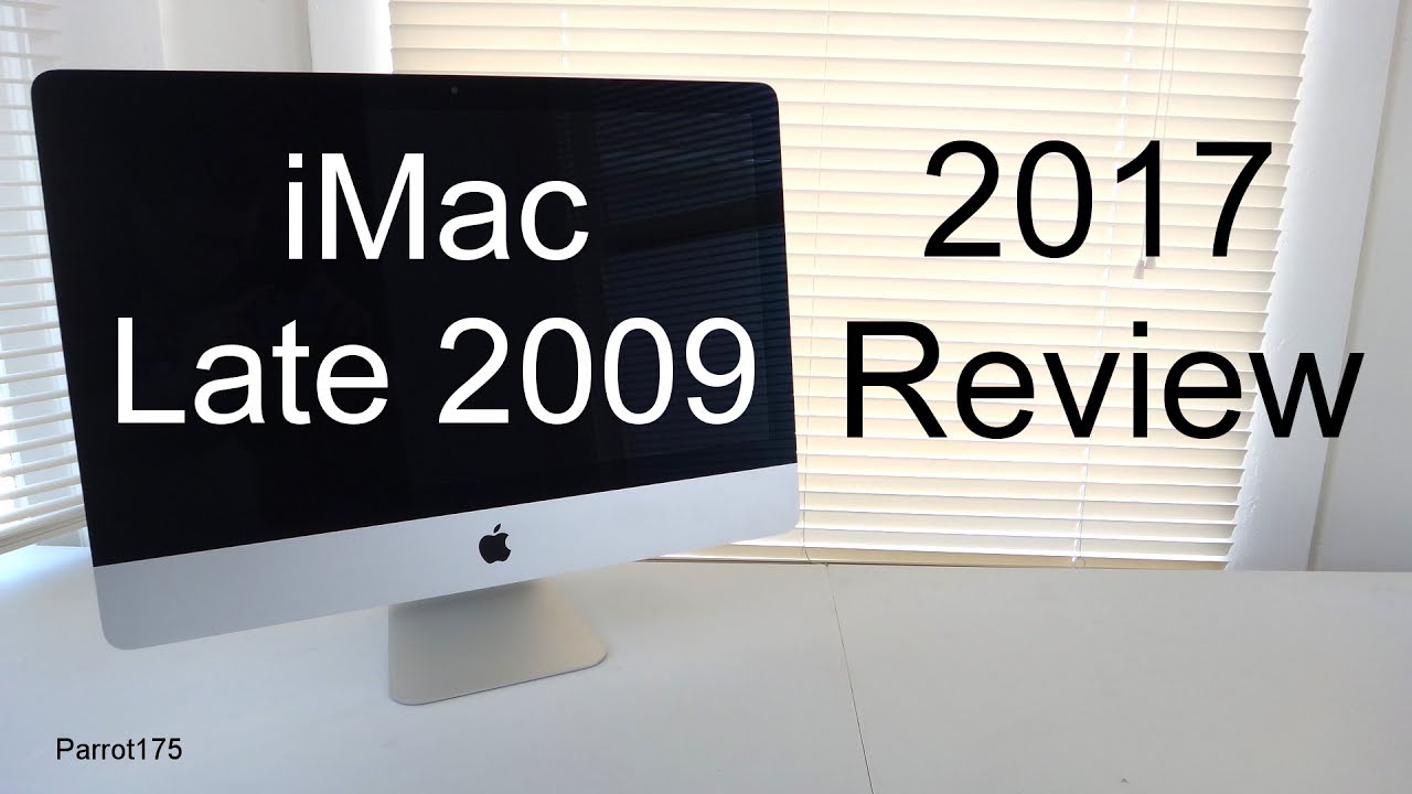 Apple iMac Late 2009 Intel Core 2 Duo (2017 Review) - YouTube