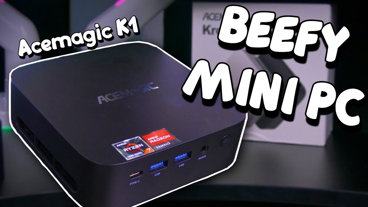 ACEMAGIC K1 Mini PC | Another 4k Editing Workhorse | AMD Ryzen 7