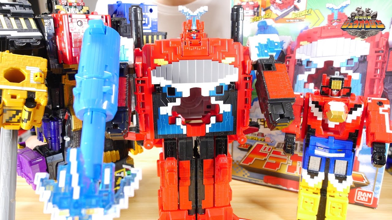 大興奮レビュー！】ジュウオウキューブ10 動物合体 DXドデカイオー