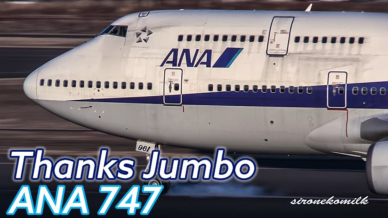 Thanks Jumbo | ANA All Nippon Airways Boeing 747-400(D) Memorial