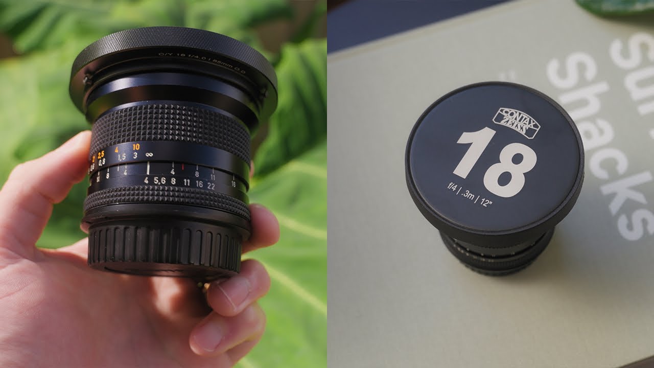 レンズ(単焦点) Contax Zeiss Distagon 18mm f/4 AEG | EF レンズ(単