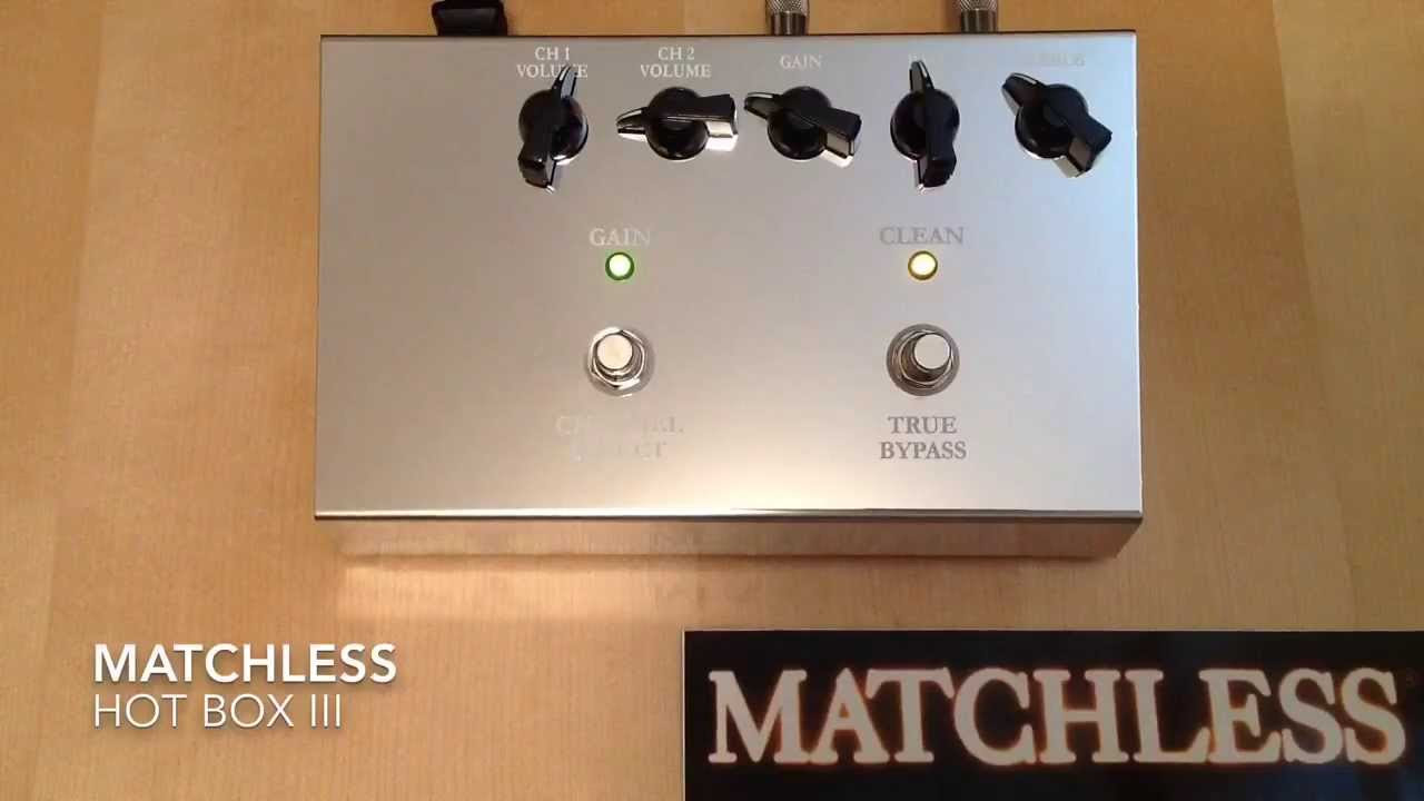 Matchless Hotbox Demo - YouTube