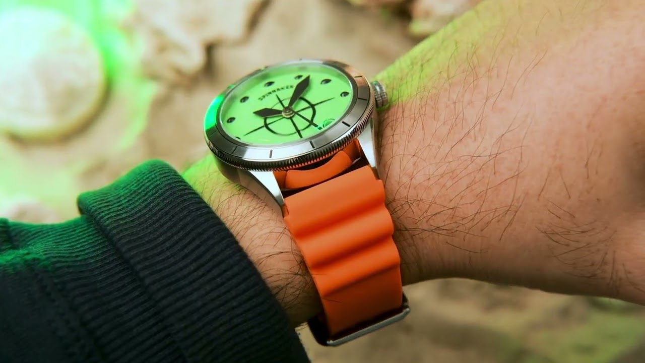 CAHILL AUTOMATIC SPONGEBOB SQUAREPANTS TIMEKEEPER LIMITED EDITION