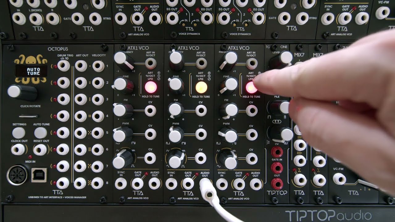 Tiptop Audio | ATX1 VCO | 新品ユーロラック・モジュラー