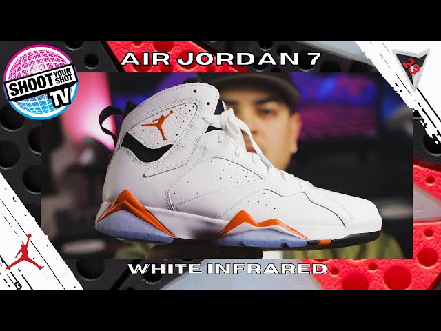 Air Jordan 7 White Infrared Early Look! - YouTube