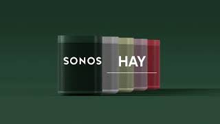 Sonos One x HAY Limited Edition Speakers | MoMA Design Store - YouTube