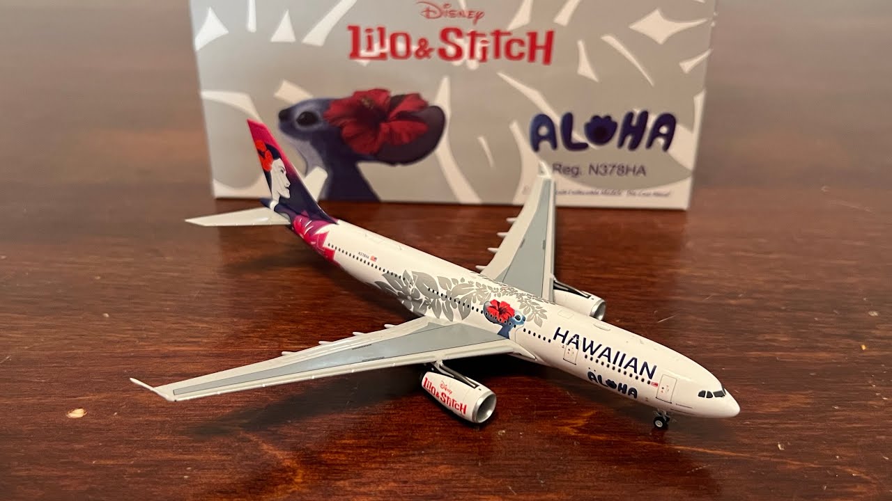 NG Models Hawaiian Airlines A330-200 (Lilo and Stitch Livery