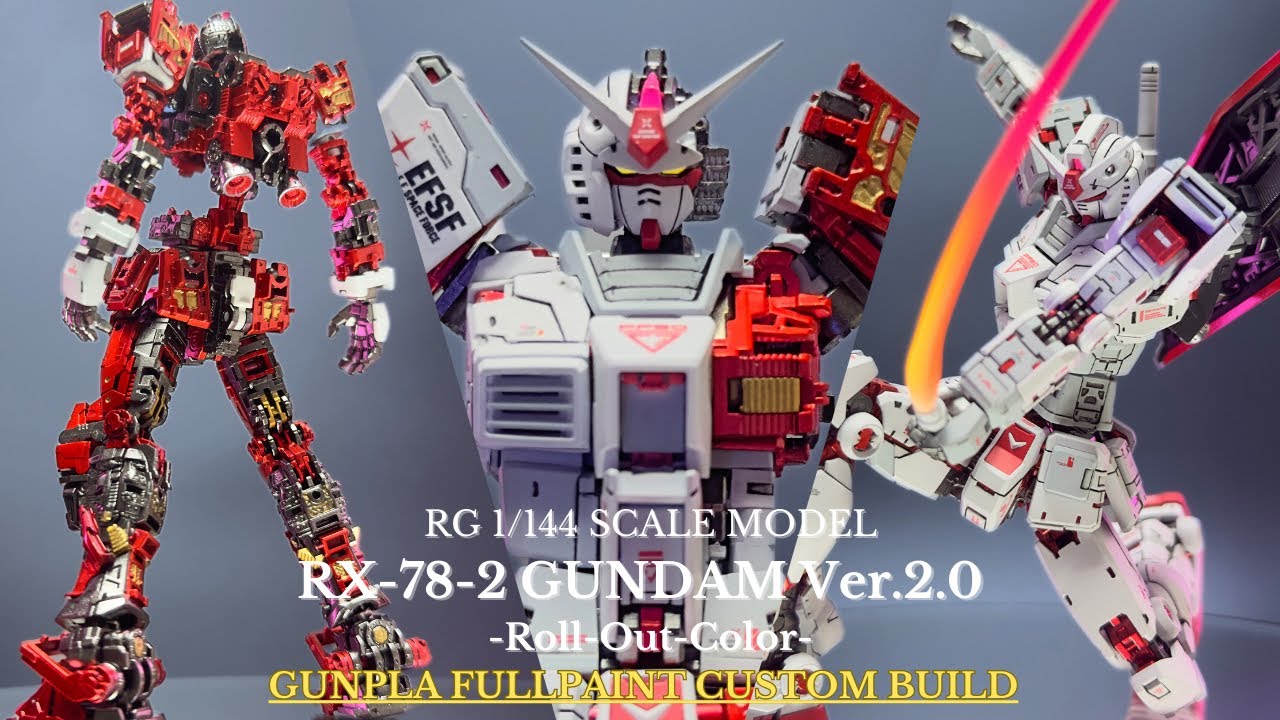 ガンプラ全塗装】俺の《RG RX-78-2 ガンダム Ver.2.0》を皆に見て