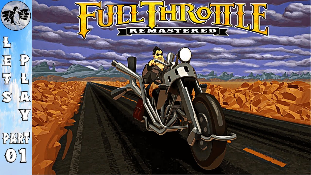 Let's Play Full Throttle Part 1 [PS5] A Lucasarts Remastered