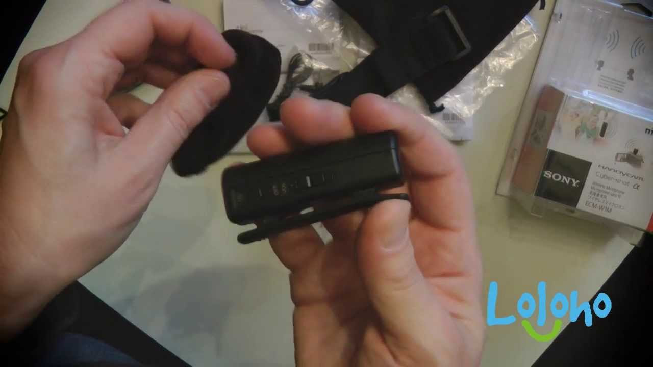 Sony ECM W1M Bluetooth Wireless Microphone Review - YouTube