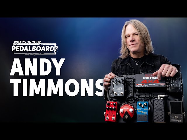 Andy Timmons' Pedalboard | What's on Your Pedalboard? - YouTube