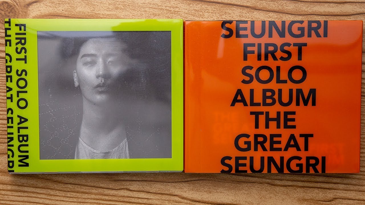 Unboxing | SEUNGRI FIRST SOLO ALBUM - THE GREAT SEUNGRI (MELON +