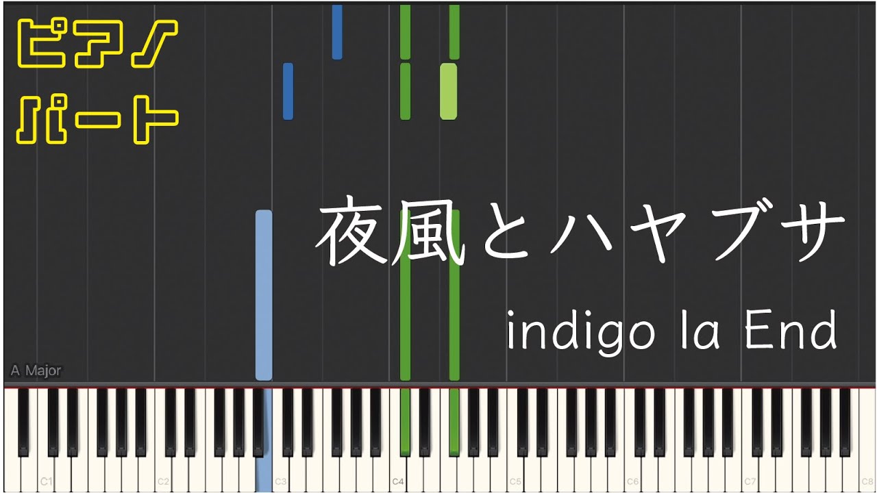 夜風とハヤブサ/indigo la End - YouTube