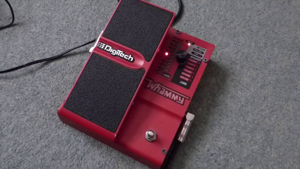 Digitech Whammy WH-4 (Bass) - YouTube