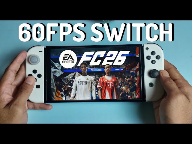 60FPS FC26 Nintendo Switch Gameplay Test - YouTube