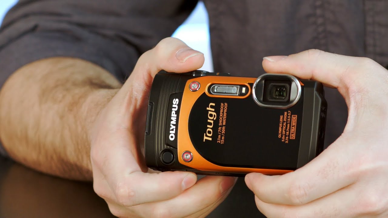 Olympus Tough TG-860 Waterproof Compact Camera - White