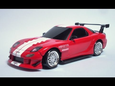 ドリフトパッケージライト(RX-7 FD3S)を塗装してみた♪ - YouTube