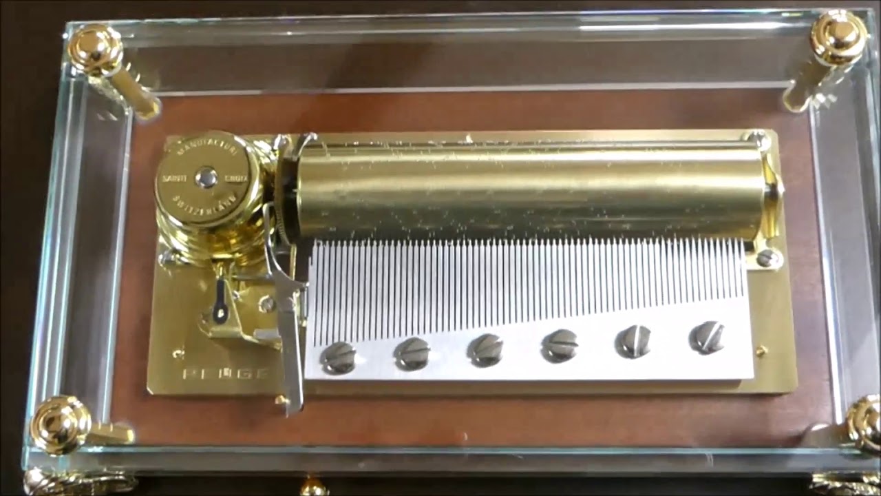 カノン／クリスタル72弁リュージュオルゴール - YouTube