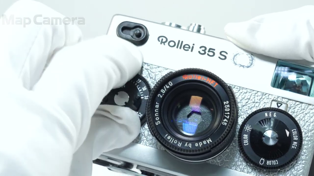 Rollei (ローライ) ローライ 35S 10周年記念 良品 - YouTube