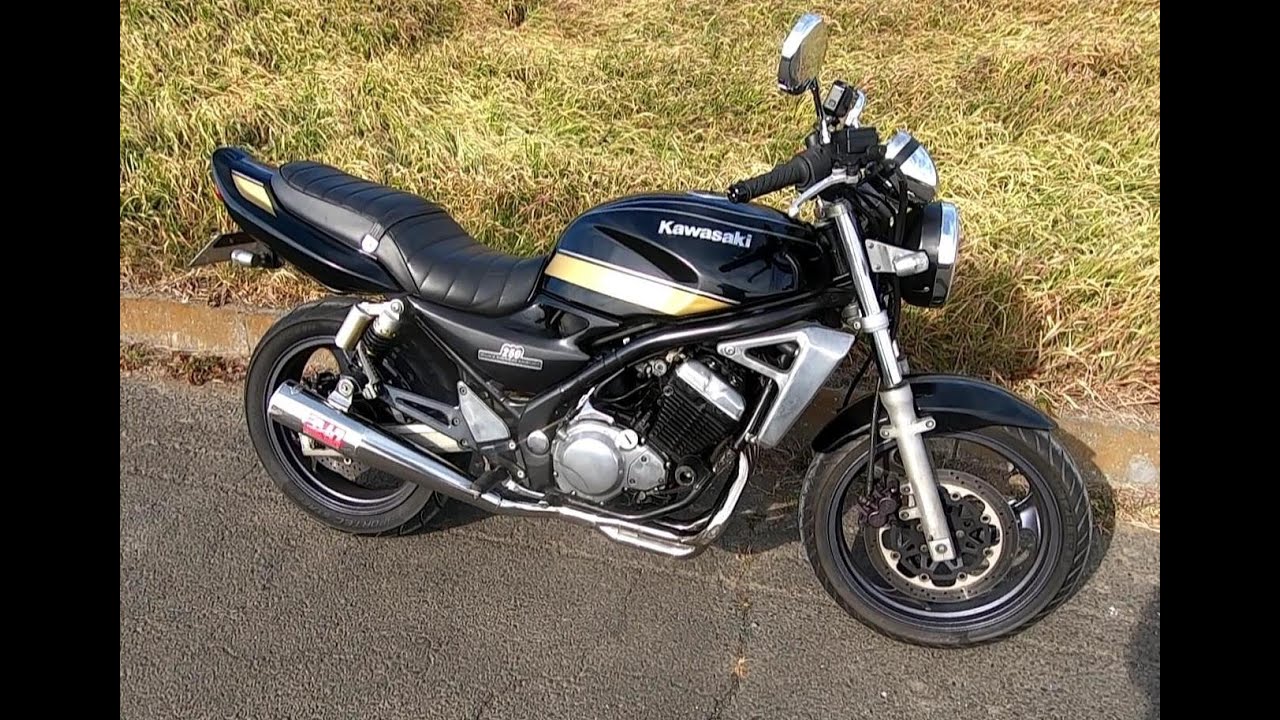 バリオス2 ヨシムラ ドラッグサイクロン 走行音 - YouTube