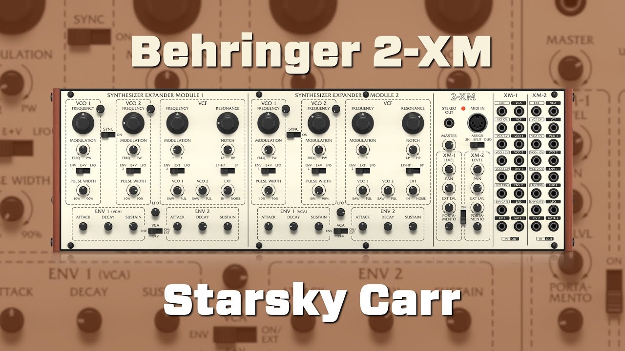 Behringer 2-XM // First Look review and demo - YouTube