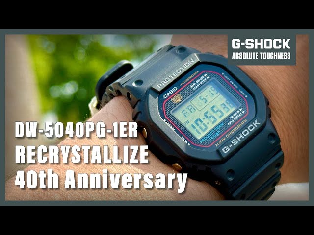 Unboxing The G-Shock DW-5040PG-1ER - YouTube