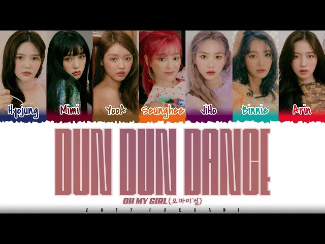 OH MY GIRL (오마이걸) – 'DUN DUN DANCE' Lyrics [Color
