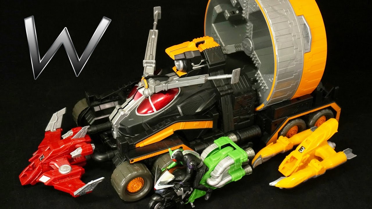 仮面ライダーWダブル 回転換装ベース DXリボルギャリー Kamen Rider W