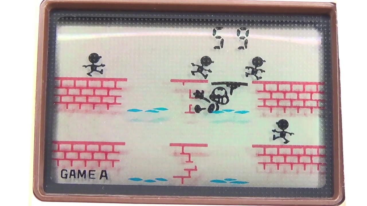 レトロ 電子ゲーム】ゲームウォッチ ジャッジ 任天堂 初期 グリーン