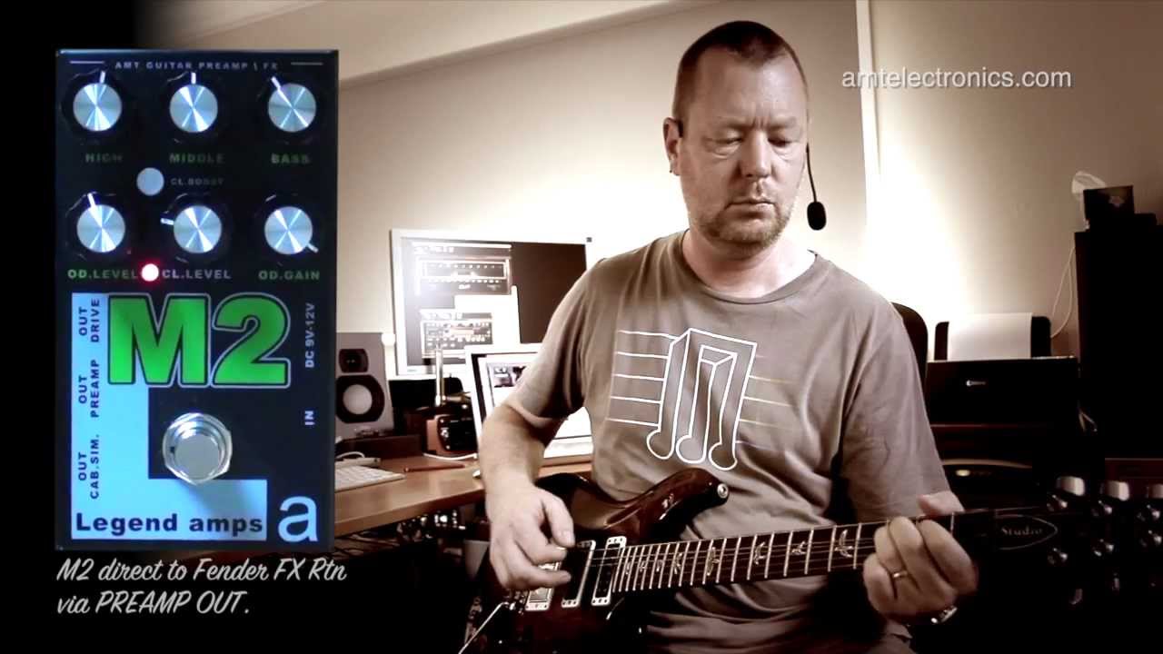 AMT Electronics M2 - Marshall JCM800 のミディアム・ゲインサウンド