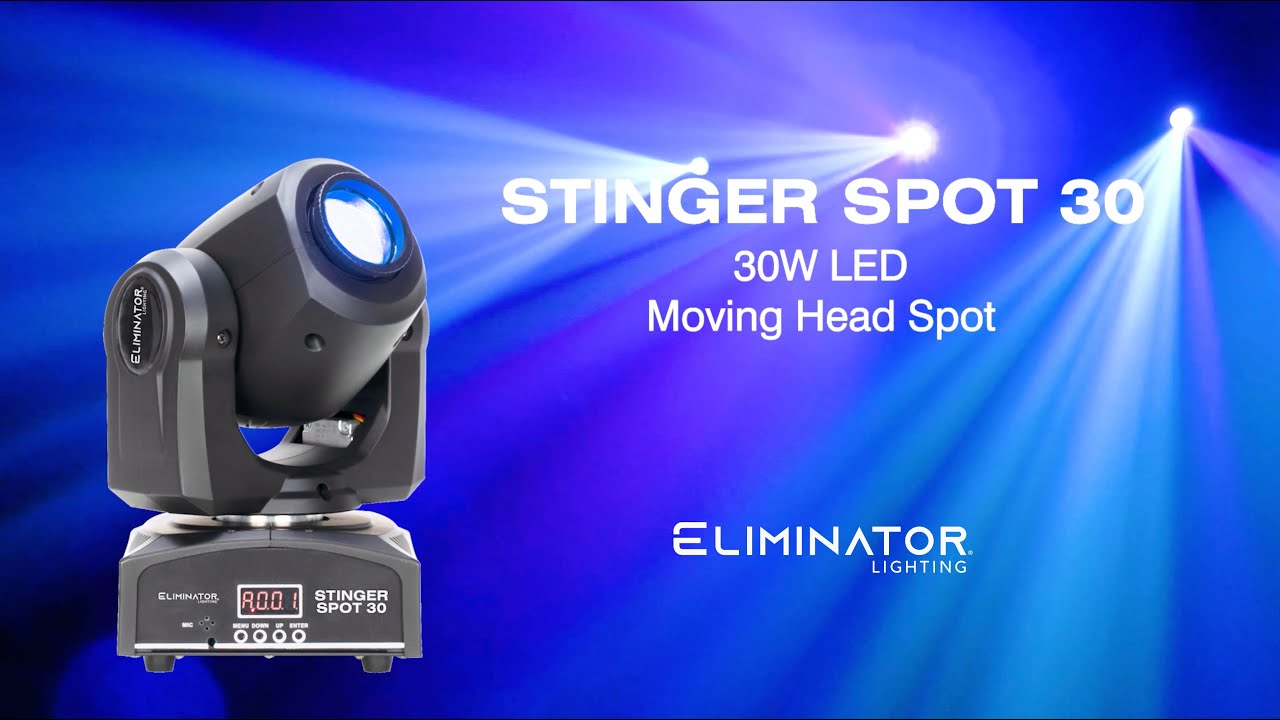 ELIMINATOR / STINGER SPOT30 ムービングヘッド ムービングライト 舞台