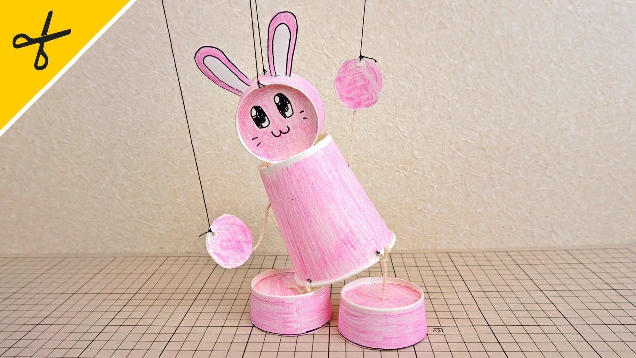 Rabbit 【How to make marionette】 - YouTube