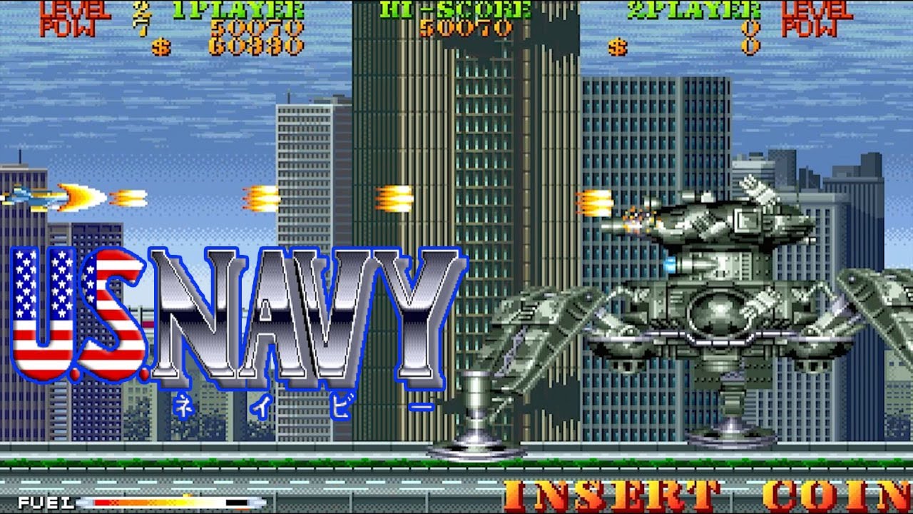 Arcade U.S. ネイビー / U.S. Navy - Full Game - YouTube