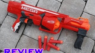 REVIEW] Nerf N-Strike Mega Rotofury Blaster Unboxing, Review