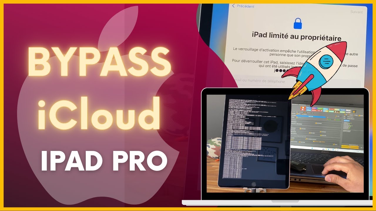 Bypass icloud activation lock on iPad Pro using UnlockTool - YouTube