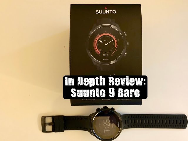 Suunto 9 Baro In Depth Review - YouTube
