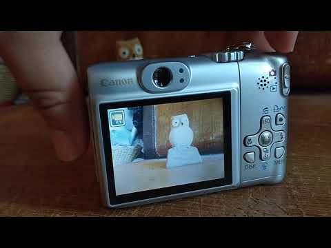 Canon Powershot A580 8mgpx digital camera - YouTube
