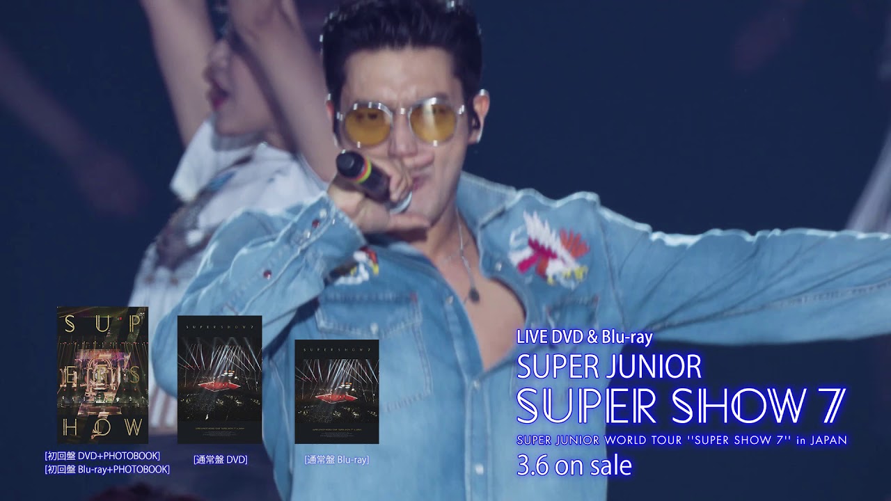 SUPER JUNIOR / LIVE DVD & Blu-ray『SUPER JUNIOR WORLD TOUR SUPER