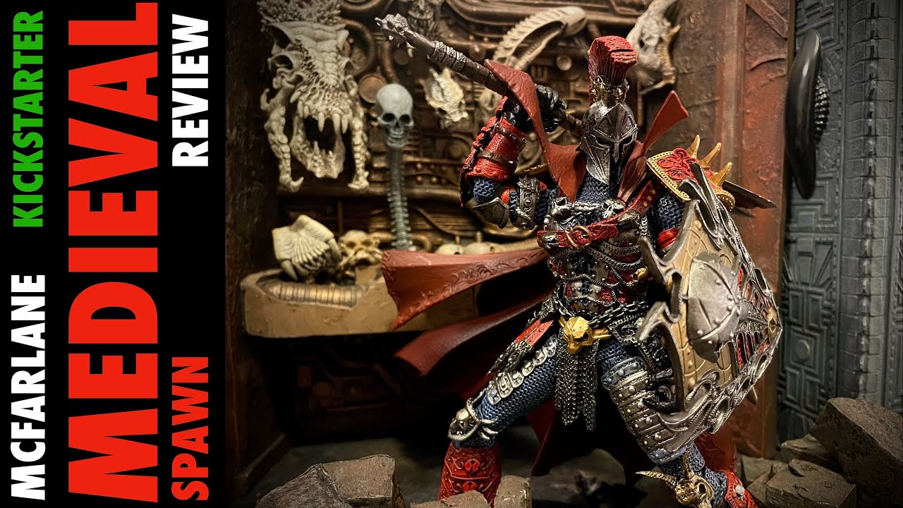 McFarlane Medieval Spawn- Kickstarter- Review - YouTube
