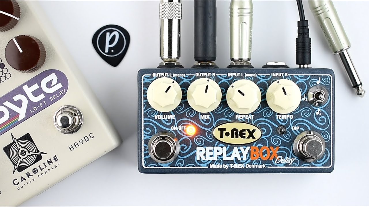 T-Rex Effects Replay Box Stereo Delay - YouTube