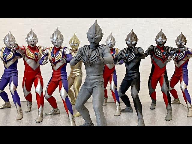 ウルトラマンティガ☆マルチタイプ☆100体限定☆光の巨人像ver.EX
