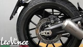 LeoVince LV-10 for DUCATI SCRAMBLER 800 '23 - YouTube