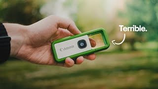 i love this terrible camera - Canon Ivy Rec - YouTube