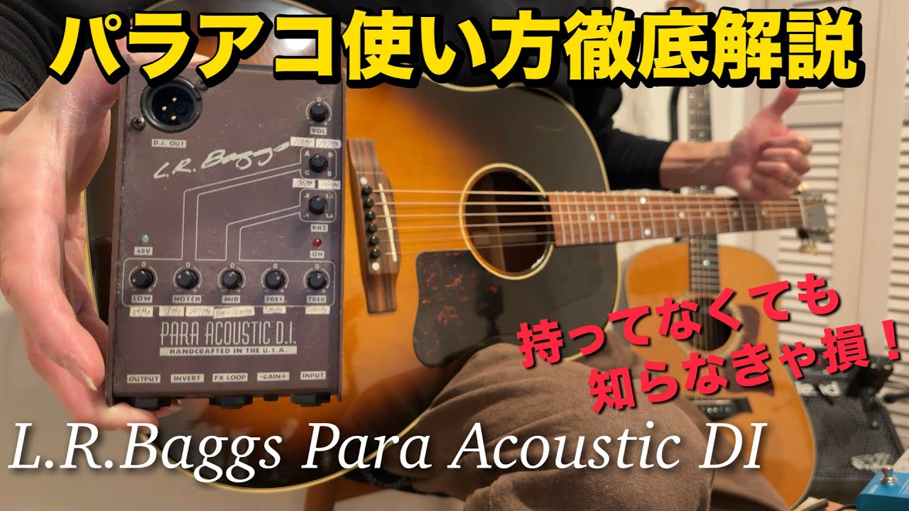 徹底解説】L.R.Baggs Anthem with Martin D-35 アーティスト御用達