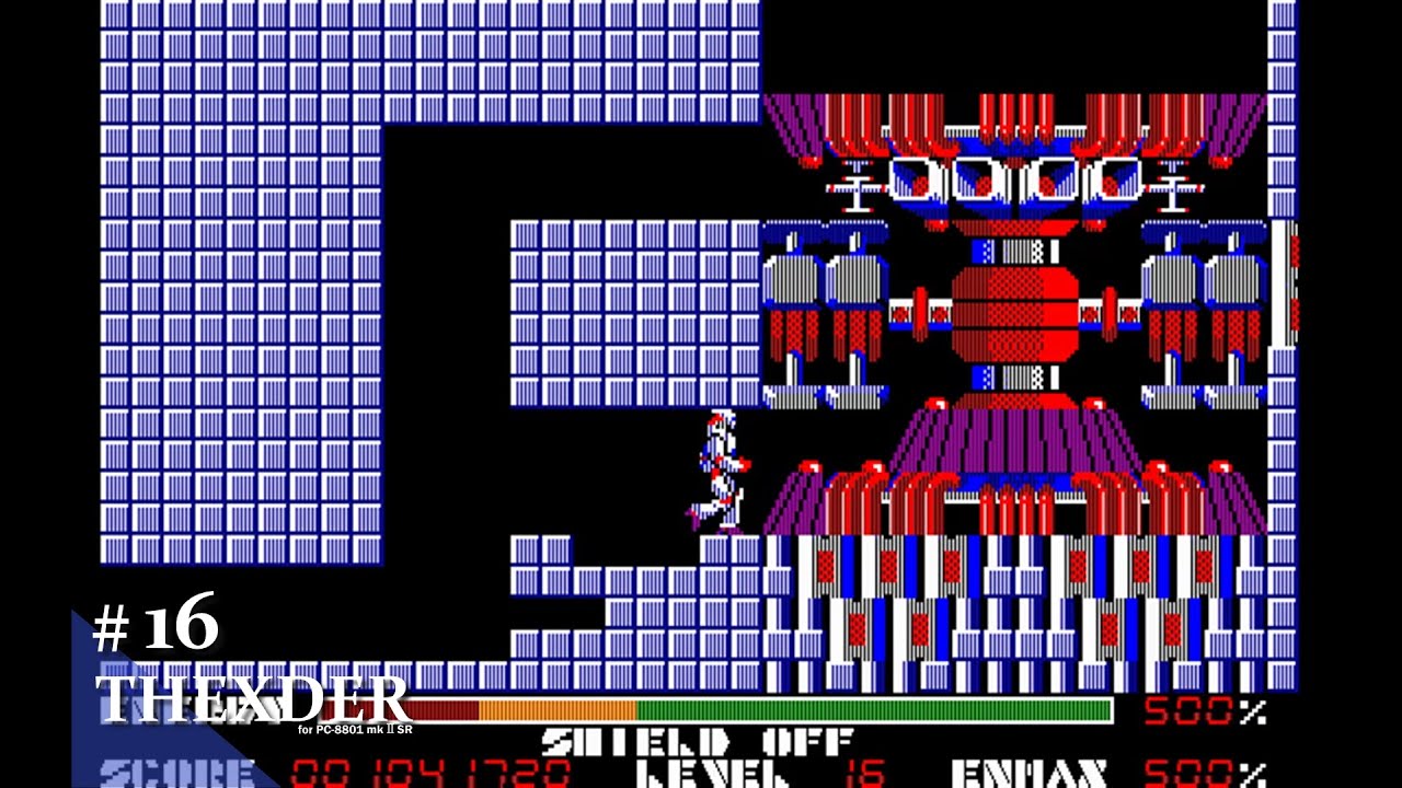 Play】PC 8801 テグザー - END - #16 レトロゲーム - YouTube
