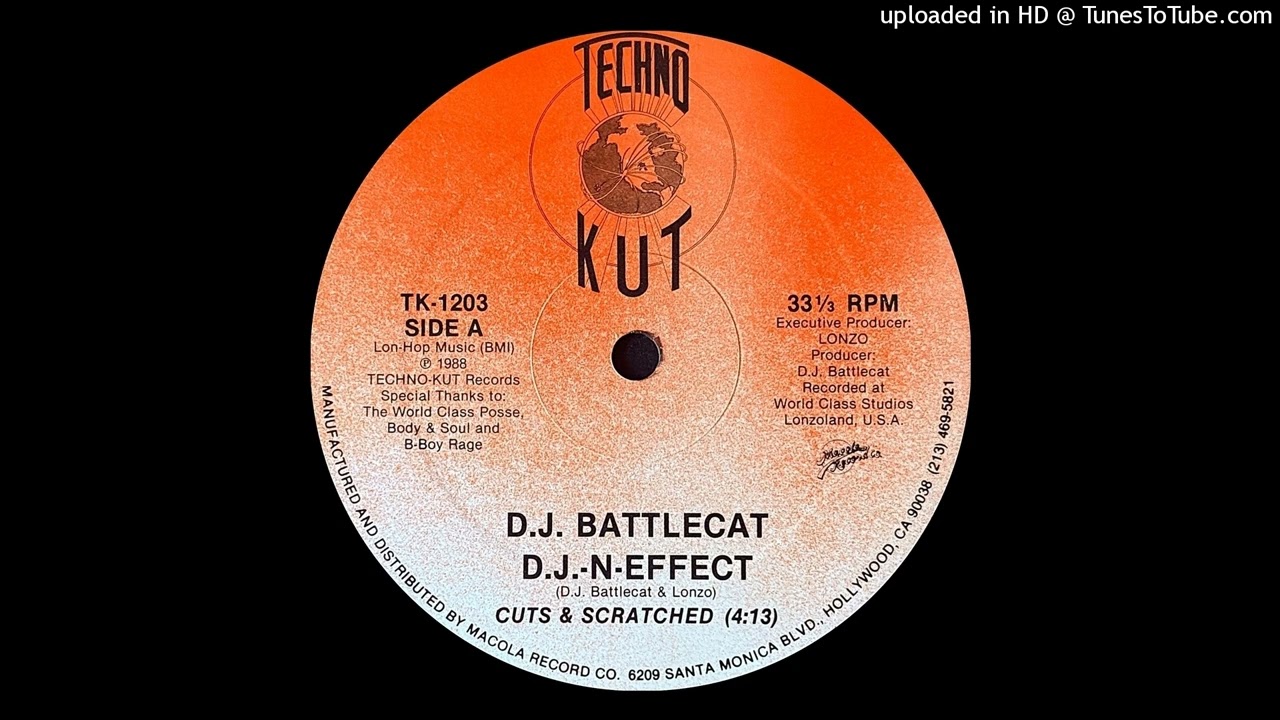 D.J. Battlecat - D.J.-N-Effect (Cuts & Scratched)(Techno Kut
