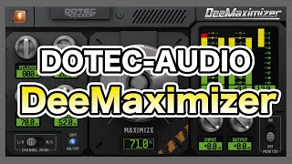 DOTEC-AUDIO DeeMaximizerレビュー - Computer Music Japan Media