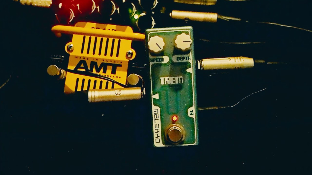 Malekko Trem Omicron Analog Tremolo pedal - YouTube